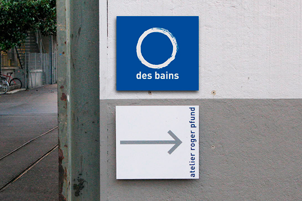 Cercle des Bains visual identity
